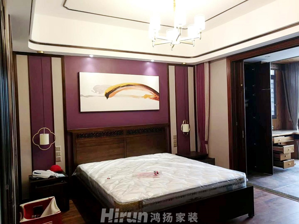 紫金灣236㎡復合寫意復式 裝修案例效果圖-5