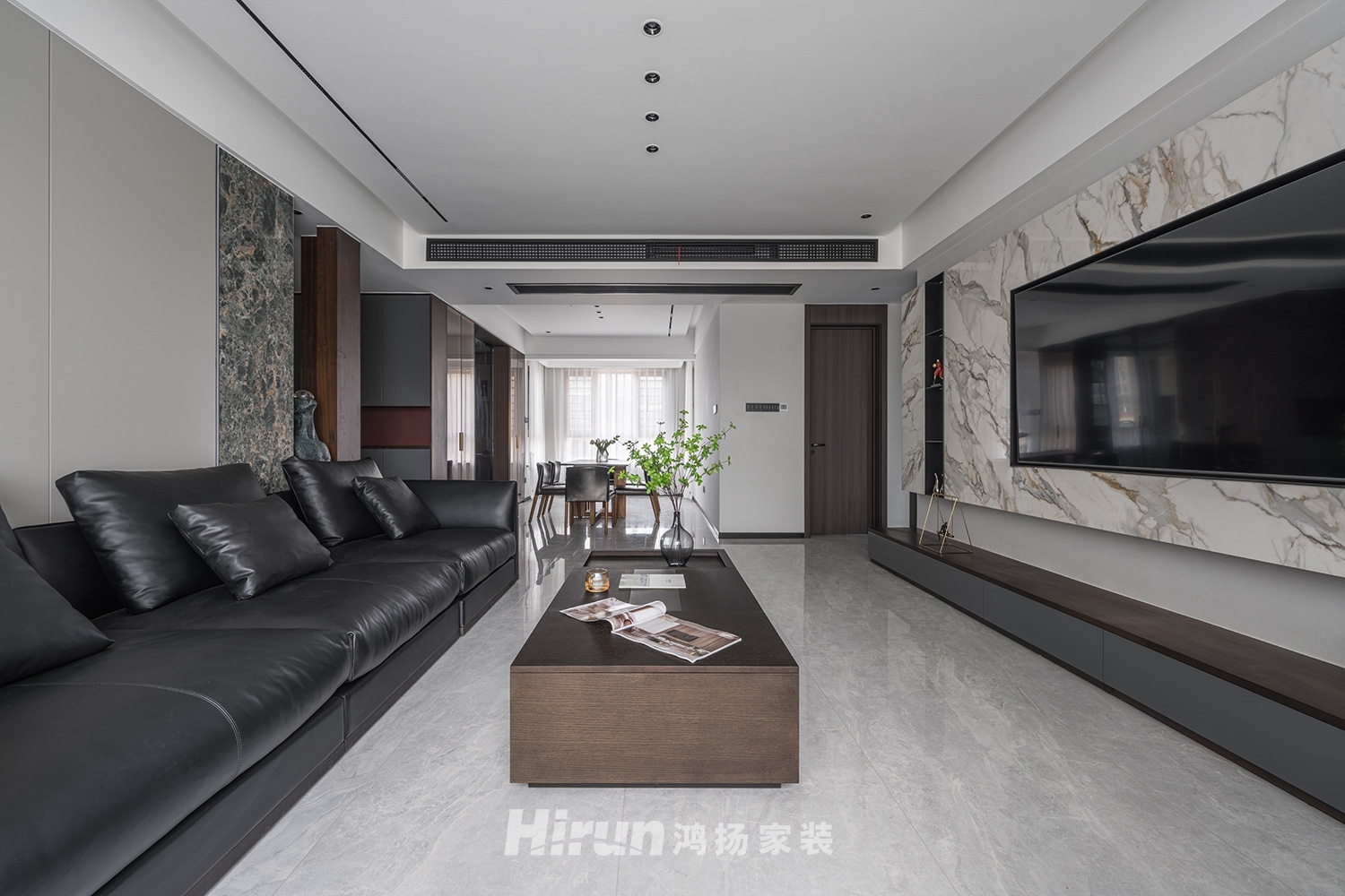 裕源懿府-雅.奢145㎡雅致現(xiàn)代四居室 裝修案例實(shí)景圖-8