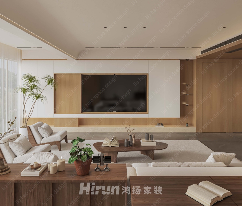 長沙悅府170㎡北歐之光四居室 裝修案例效果圖-7