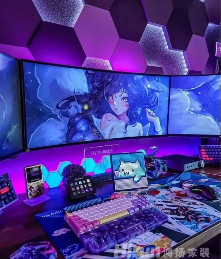喂！來我家超厲害的電競房一起開黑嗎？！